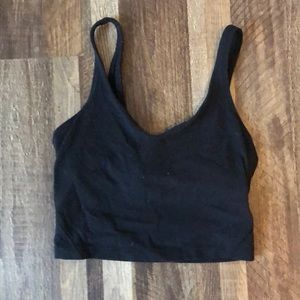 Black align tank